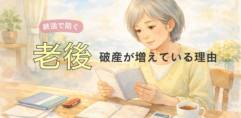 終活で防ぐ老後破産