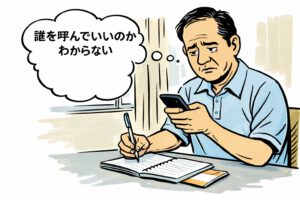 親の葬儀だれを呼んでいいのかわからない