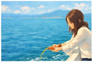 2026年7月8日に別府湾にて代行海洋散骨を執り行いました